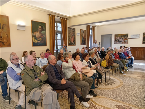 Inaugurata la mostra "L'urlo della natura" di Piero Racchi