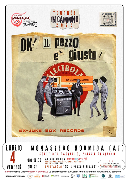 Venerdì 4 luglio, alle ore 21,00, gli "Scavalcamontagne" a Monastero Bormida